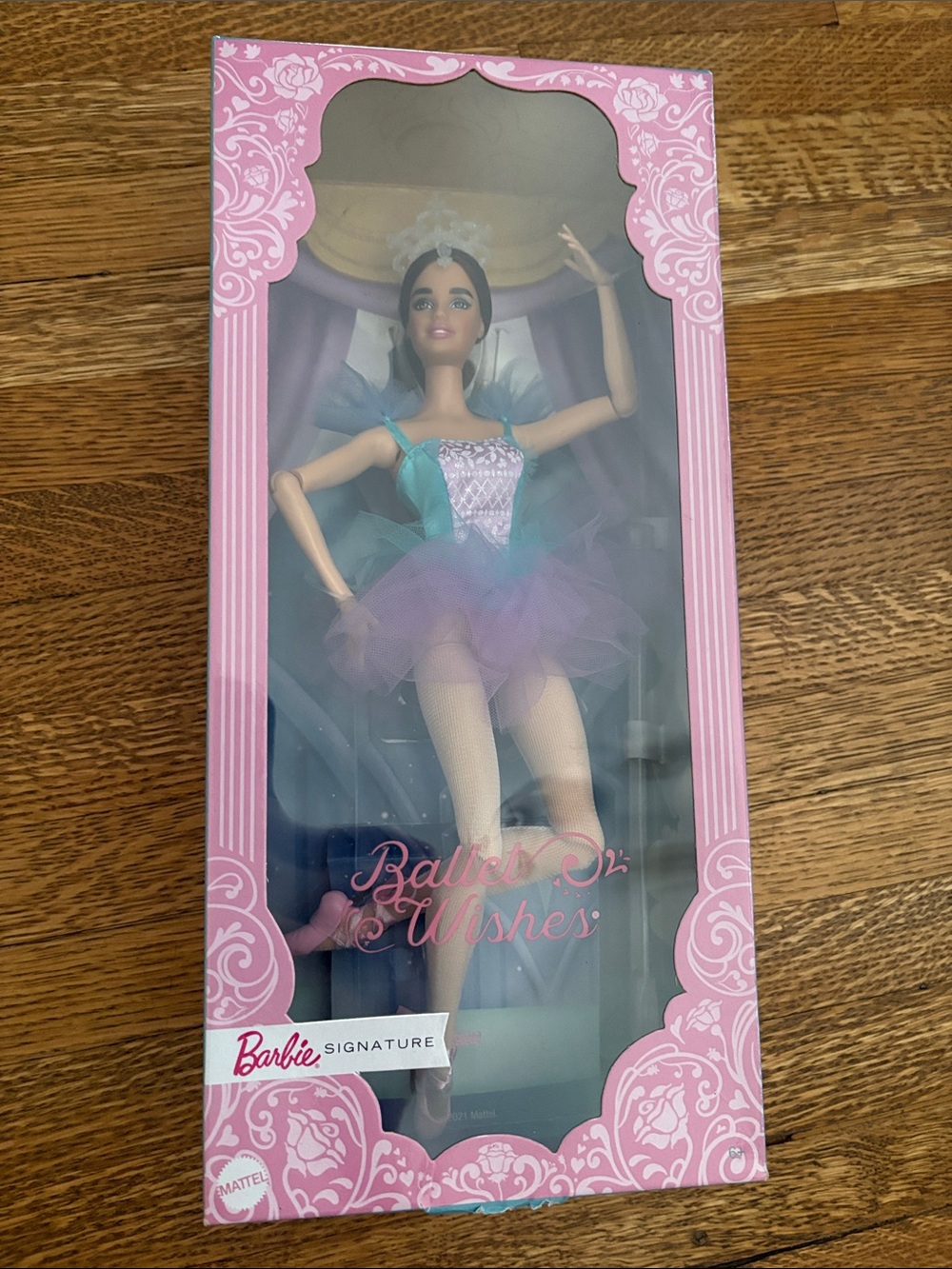 Barbie Ballet Wishes Doll - Purple, Turquoise
